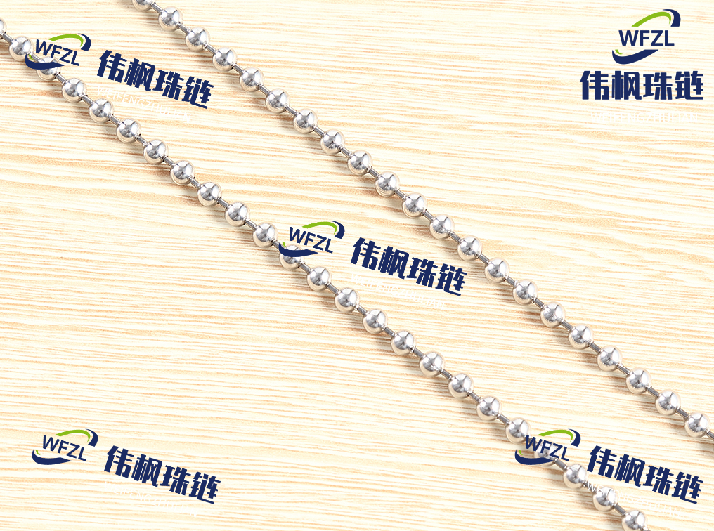What are the characteristics of stainless steel bead chains?